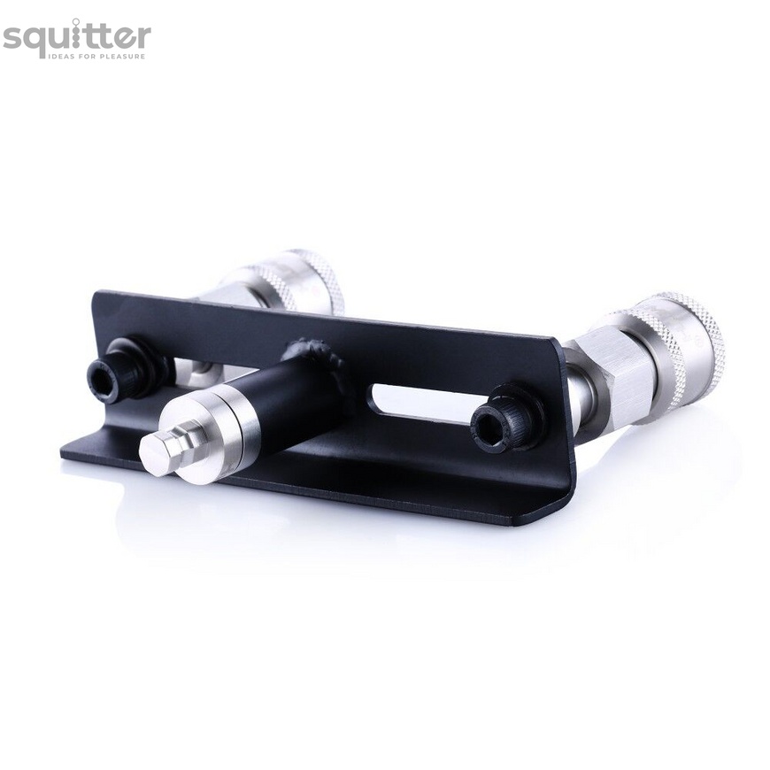 Двойной коннектор для секс-машин Hismith Quick Connector Adapter with Double Head, система KlicLok SO6219 фото