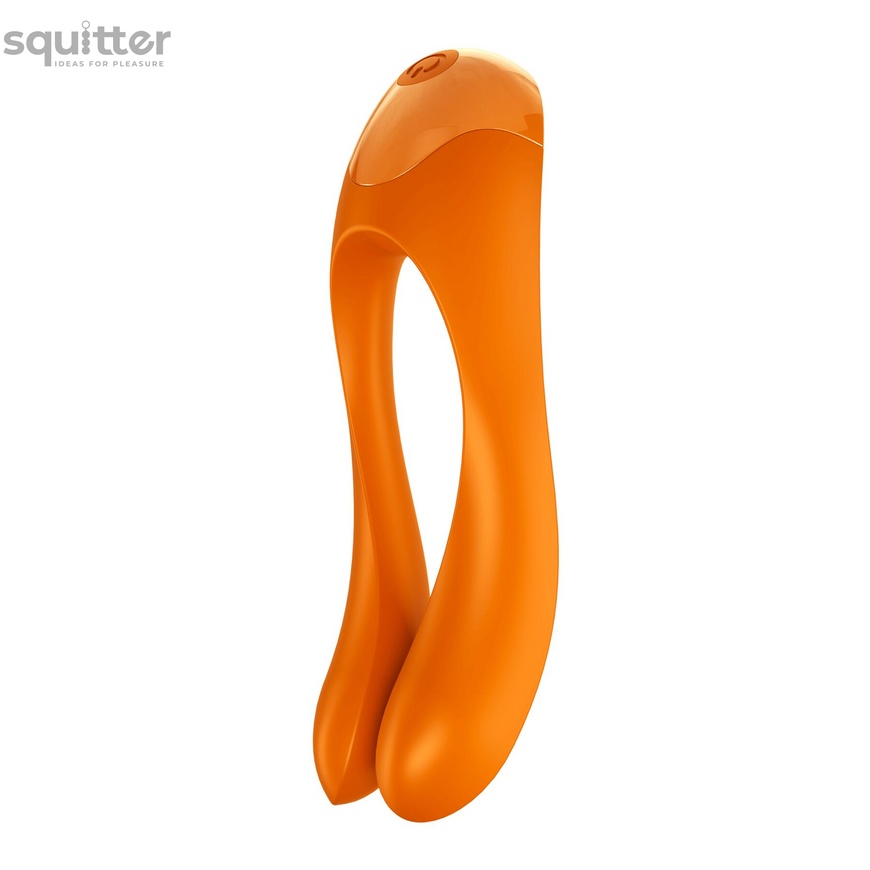 Вибратор на палец Satisfyer Candy Cane Orange SO4652 фото