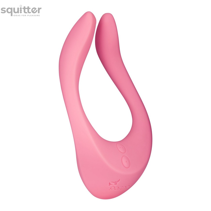 Вибратор для пар Satisfyer Endless Joy Pink, 3 независимых мотора, многофункциональный SO2306 фото