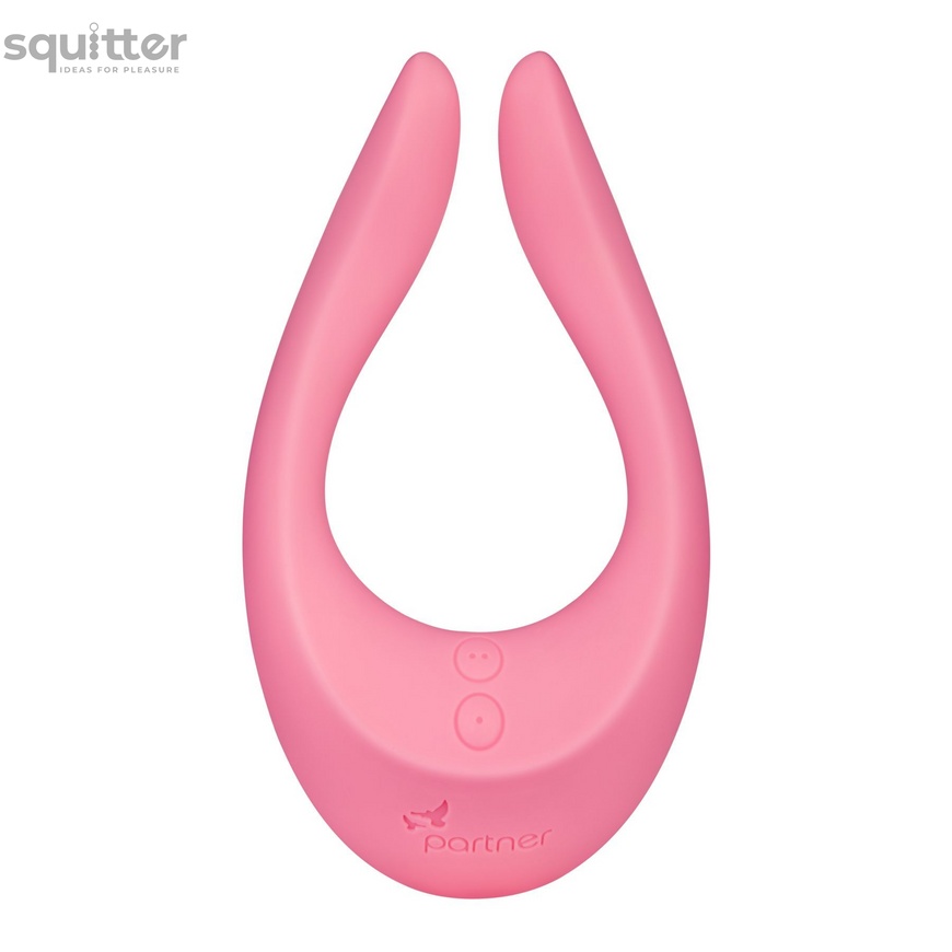 Вибратор для пар Satisfyer Endless Joy Pink, 3 независимых мотора, многофункциональный SO2306 фото