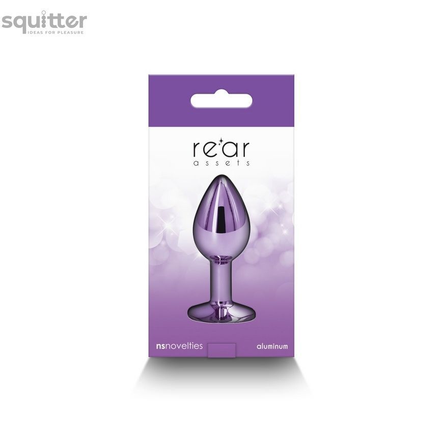 Анальна пробка NS Novelties Rear Assets - Small - Purple SX4372 - онлайн-сексшоп Сквітер