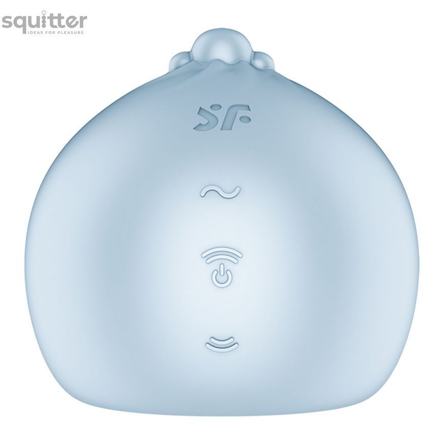 Вакуумний кліторальний стимулятор Satisfyer Mochi Frost Blue SX3543 - онлайн-сексшоп Сквітер