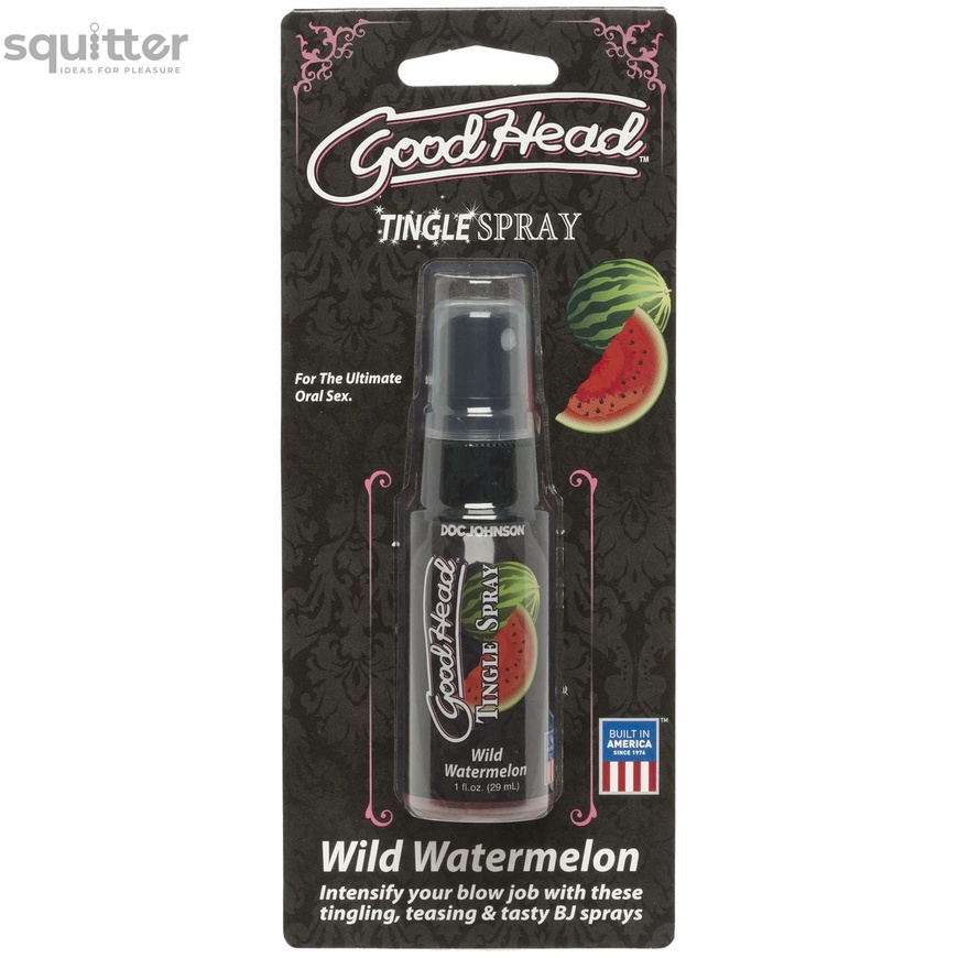 Спрей для мінету Doc Johnson GoodHead Tingle Spray - Watermelon (29 мл) із стимулювальним ефектом SO3493 фото