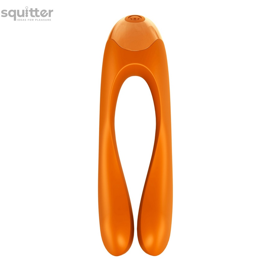 Вибратор на палец Satisfyer Candy Cane Orange SO4652 фото