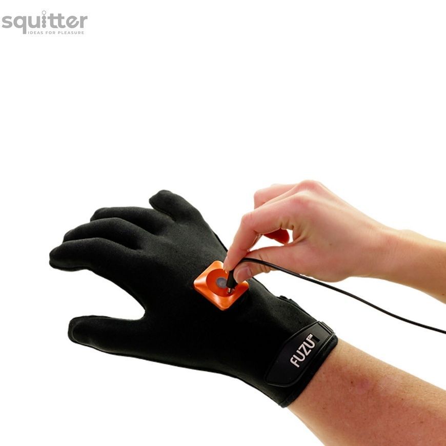Віброрукавички (пара) FUZU Gloves Vibrating Massage Two Hands, 11 режимів SX2740 - онлайн-сексшоп Сквітер