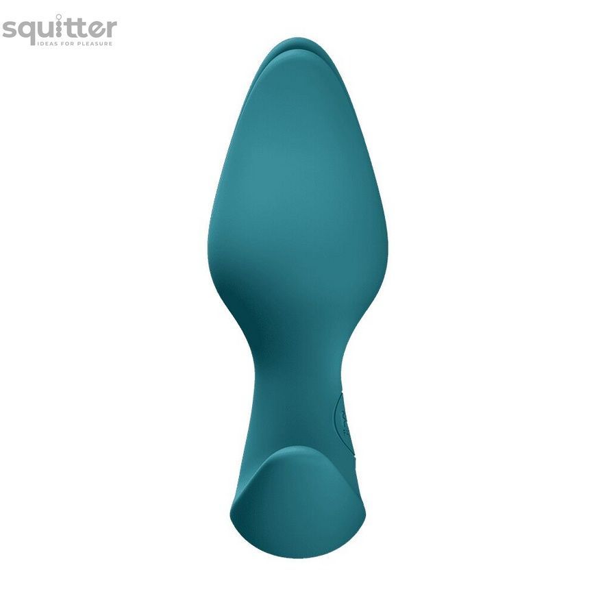 Анальна пробка Fun Factory BOOTIE FEM Bottle Green, у вигляді бутона, діаметр 2,9 см, тонкий обмежувач SX3693 - онлайн-сексшоп Сквітер