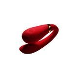 Смартвибратор для пар Zalo &mdash; Fanfan Bright Red SO6670 - онлайн-сексшоп Сквитер