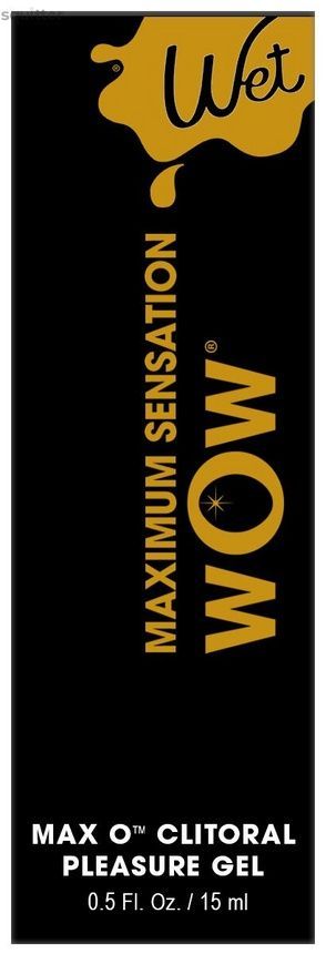 Збуджувальний гель для клітора Wet Wow Max O Clitoral Arousal Gel, легке поколювання (15 мл) SO9921 - онлайн-сексшоп Сквітер