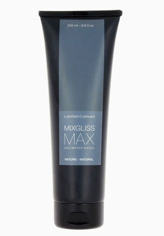 Анальный гель-смазка MixGliss MAX NATURE (250 мл) на водной основе с экстрактом алоэ SO2043 - онлайн-сексшоп Сквитер