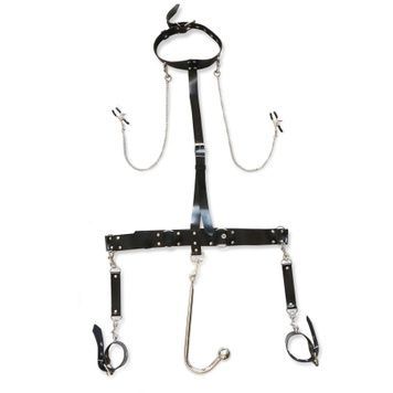 Бондажный набор с металлическим анальным крюком №2 Art of Sex Bridget Bondage set with anal hook №2 SO8290 - онлайн-сексшоп Сквитер