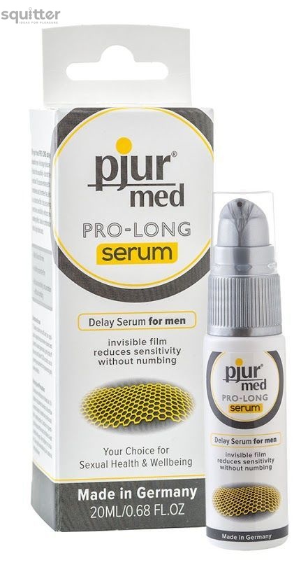 Пролонгирующий гель pjur MED Prolong Serum 20мл, создает невидимую пленку снижающую чувствительность PJ12740 фото