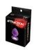 Анальная пробка с кристаллом MAI Attraction Toys №48 Purple, длина 8,2см, диаметр 3,5смSO4626,3 - интернет-магазин интимных товаров Squitter