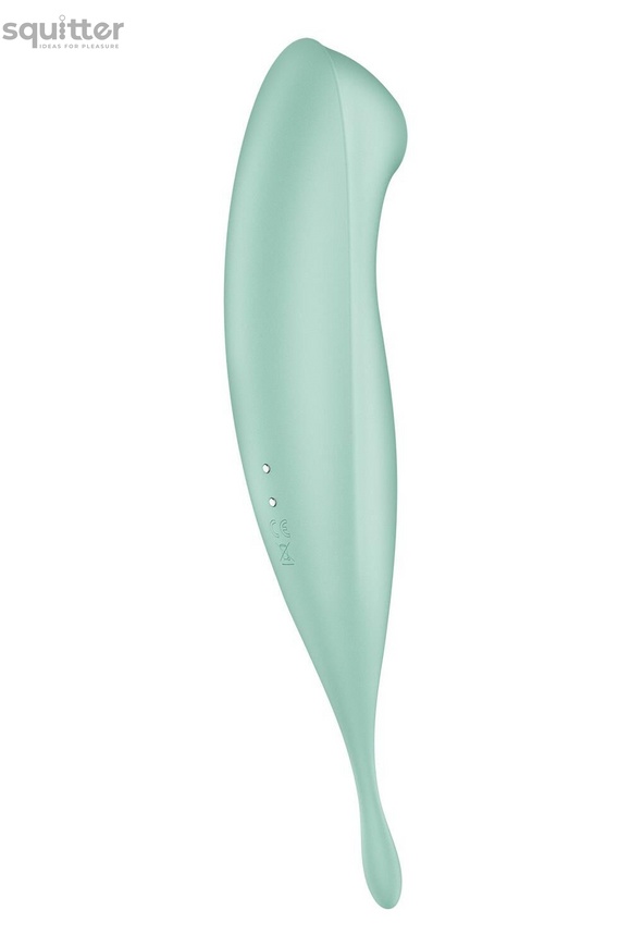 Вакуумний вібратор Satisfyer Twirling Pro+ Mint SO6716 фото