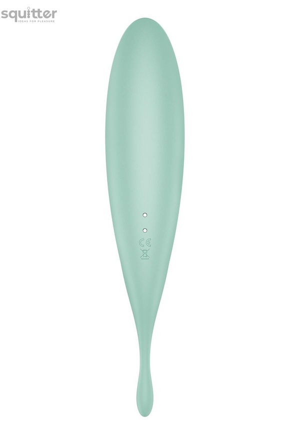 Вакуумний вібратор Satisfyer Twirling Pro+ Mint SO6716 фото