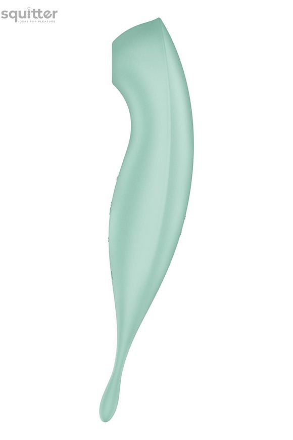 Вакуумний вібратор Satisfyer Twirling Pro+ Mint SO6716 фото