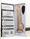 Фалоімітатор з пульсацією Naked ADDICTION Dominic 9&Prime; Vanilla, пульт ДК, діаметр 4,2 см SO5588,5 - інтернет-магазин інтимних товарів Squitter