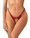 Трусики Obsessive Inferro crotchless thong S/M/L SX3598,2 - інтернет-магазин інтимних товарів Squitter