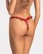 Трусики Obsessive Inferro crotchless thong S/M/L SX3598,5 - інтернет-магазин інтимних товарів Squitter