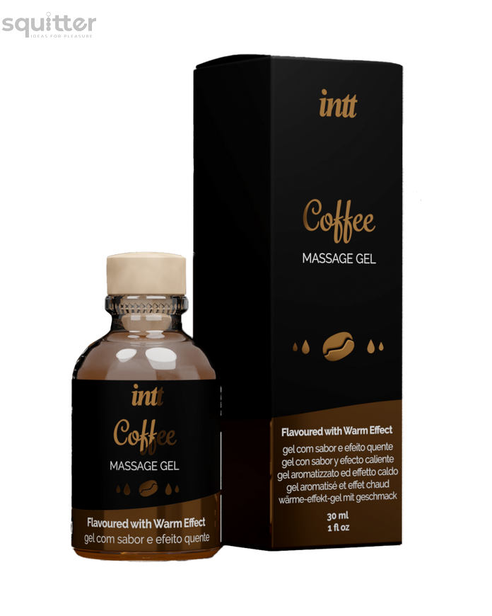 Масажний гель для інтимних зон Intt Coffee (30 мл) розігріваючий SO3508 фото