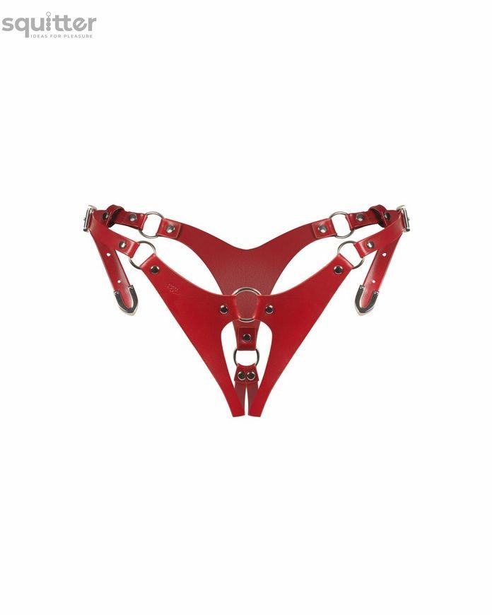 Трусики Obsessive Inferro crotchless thong S/M/L SX3598 - онлайн-сексшоп Сквітер