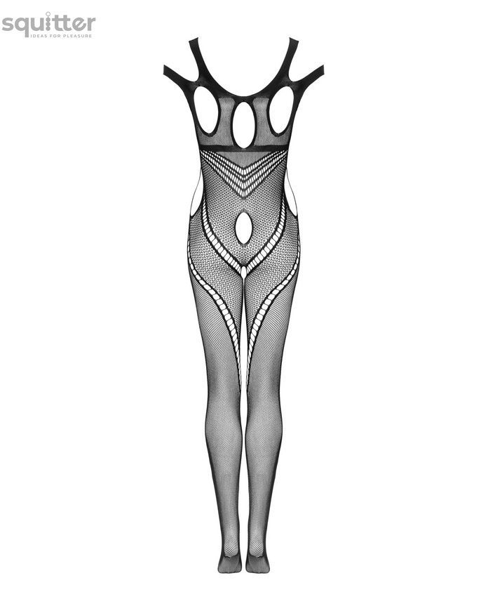 Бодистокинг Obsessive Bodystocking G322 S/M/L, фантасмагорически-силуэтный крой SO7242 - онлайн-сексшоп Сквитер