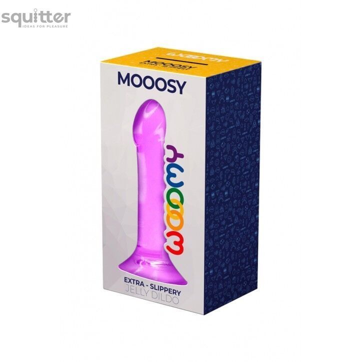 Дилдо Wooomy Mooosy, с присоской, совместим с трусиками для страпона, длина 18 см, диаметр 4,5 см SO7393 - онлайн-сексшоп Сквитер