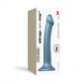 Насадка для страпона Strap-On-Me Mono Density Dildo Blue M, диам. 3,3см, однослойный силикон, гибкий SO3569 фото 3