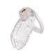 Клітка для пеніса LOCKINK SEVANDA Plastic Penis Chastity Cage - Transparent SX0871 фото 8