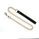 Нашийник з повідцем Liebe Seele Boudoir Amor Collar with Leash Black, три кільця SX1668,8 - інтернет-магазин інтимних товарів Squitter