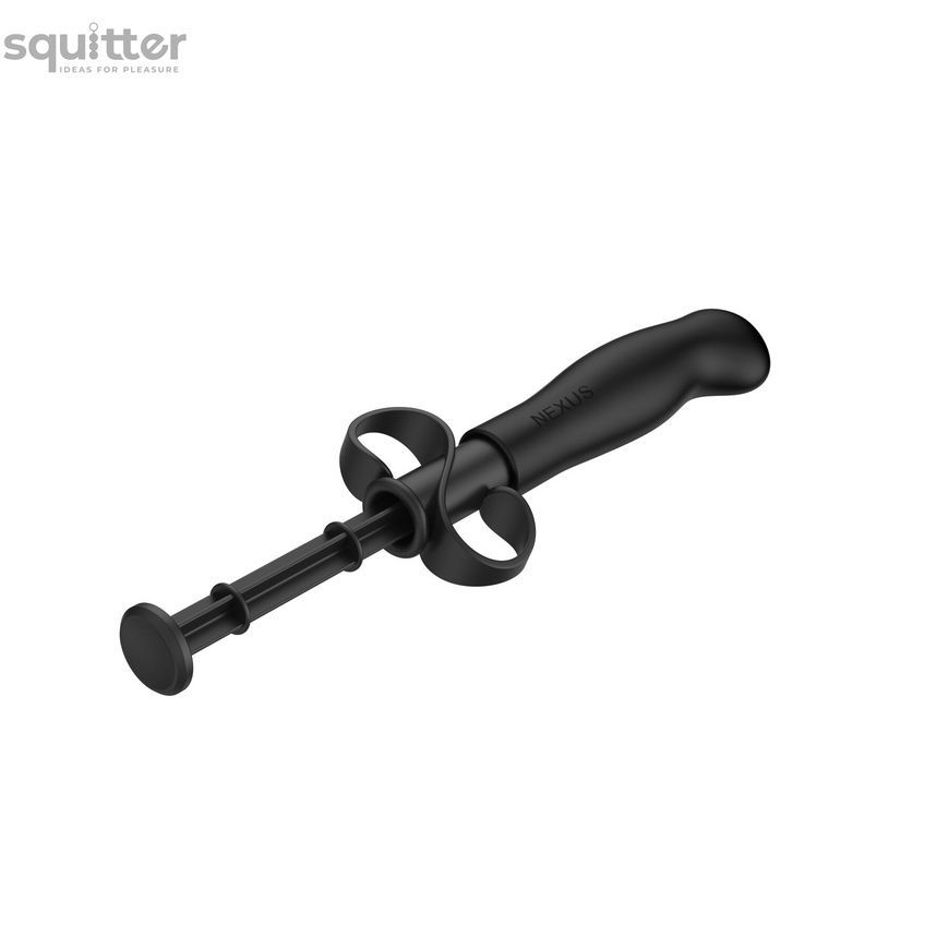 Шприц для введення змазки Nexus Infinity Lube launcher Pro, вигнутий кінчик SX2418 - онлайн-сексшоп Сквітер