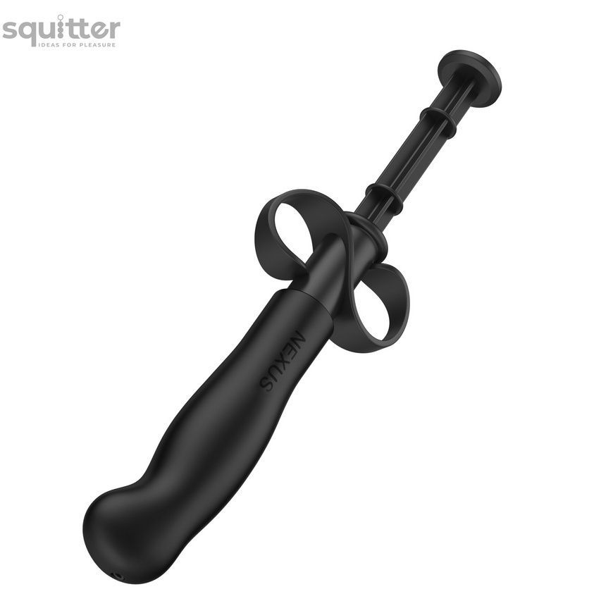 Шприц для введення змазки Nexus Infinity Lube launcher Pro, вигнутий кінчик SX2418 - онлайн-сексшоп Сквітер