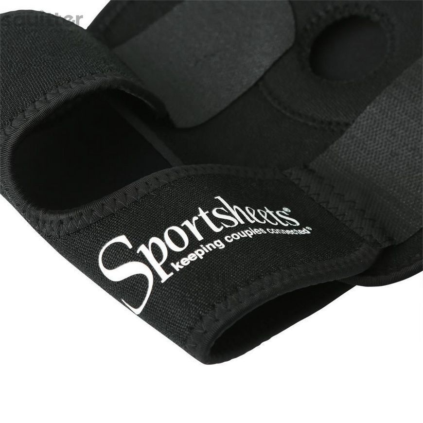 Ремень на бедро для страпона Sportsheets Thigh Strap-On, на липучке, можно на подушку, объем 55см SO2179 - онлайн-сексшоп Сквитер