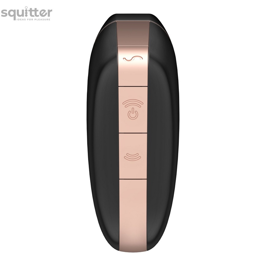 Вакуумний кліторальний стимулятор Satisfyer Love Triangle Black SO3894 фото