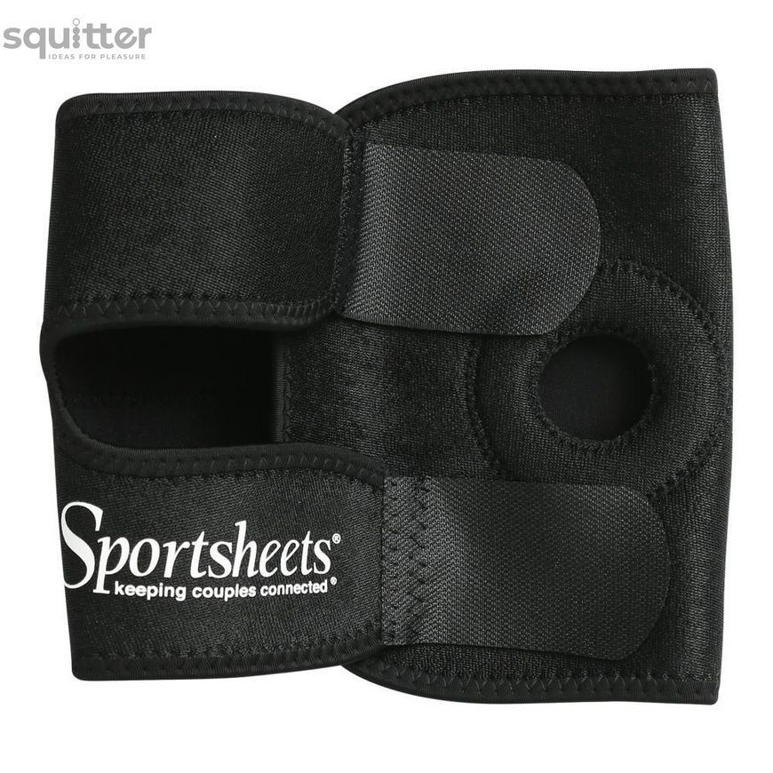 Ремень на бедро для страпона Sportsheets Thigh Strap-On, на липучке, можно на подушку, объем 55см SO2179 - онлайн-сексшоп Сквитер