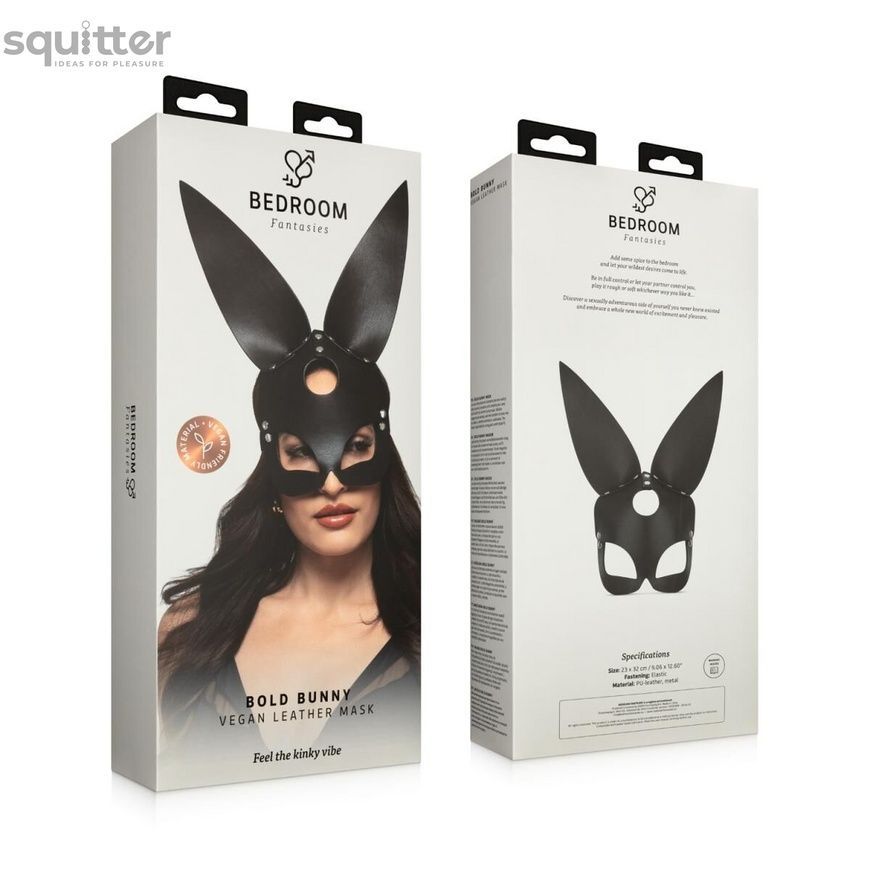 Маска Bedroom Fantasies Bold Bunny Mask SX3063 - онлайн-сексшоп Сквітер