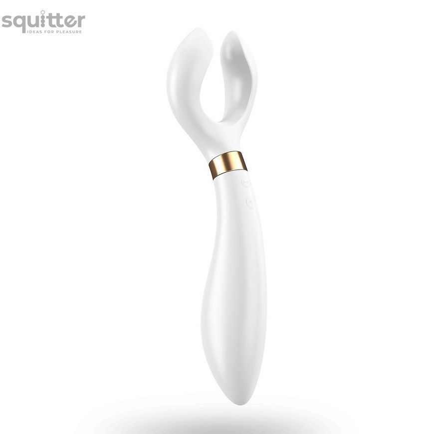 Вибратор для пар Satisfyer Endless Fun White, три мотора, многофункциональный SO3107 - онлайн-сексшоп Сквитер