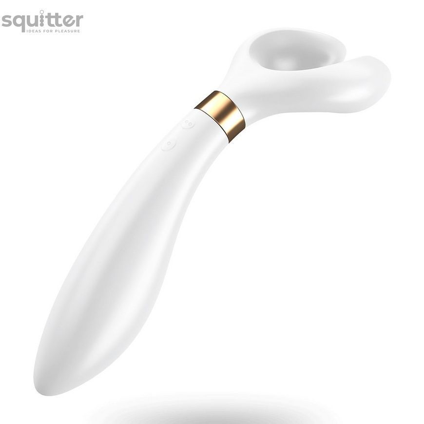 Вибратор для пар Satisfyer Endless Fun White, три мотора, многофункциональный SO3107 - онлайн-сексшоп Сквитер