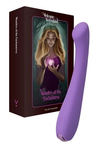 Вібратор для точки G FairyGasm MerryWand violet SX0633 - онлайн-сексшоп Сквітер