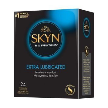Безлатексні преміум-презервативи SKYN Extra Lubricated 24 шт, на 40&thinsp;% більше змазки SX2394 - онлайн-сексшоп Сквітер