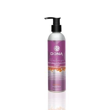 Масажний лосьон DONA Sassy &ndash; Tropical Tease (235 мл) зволожувальний з афродизіаками та феромонами SO2104 - онлайн-сексшоп Сквітер