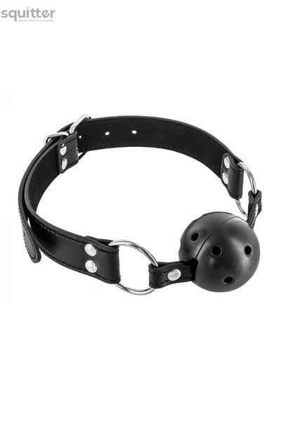 Воздухопроницаемый кляп Fetish Tentation Rigid Gag Ball SO3732 фото