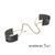 Наручники Bijoux Indiscrets Desir Metallique Handcuffs - Black, металлические, стильные браслеты SO2663 - онлайн-сексшоп Сквитер