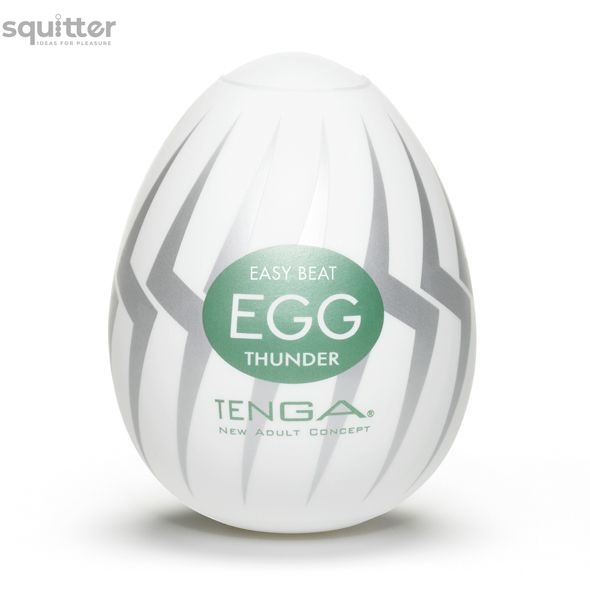 Мастурбатор-яйцо Tenga Egg Thunder (молния) E23732 фото