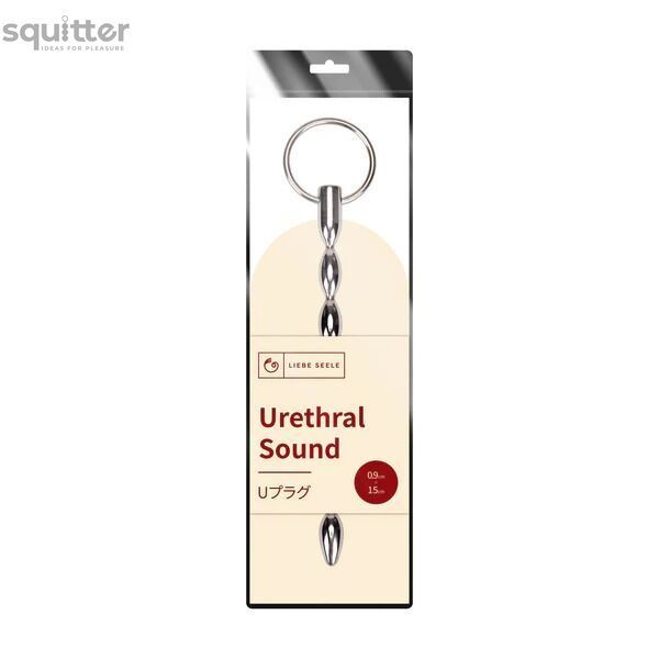 Уретральний стимулятор Liebe Seela Urethral Sound Stainless Steel 15 см SO9545 - онлайн-сексшоп Сквітер