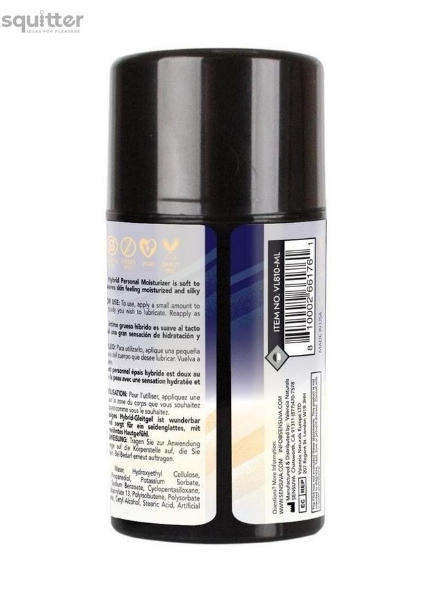 Анальна змазка на гібридній основі Sensuva UltraThick Anal Hybrid (50 мл), дуже густа SX1488 - онлайн-сексшоп Сквітер