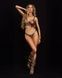 Комплект Obsessive Soranna top & crotchless thong 2XL/3XL SX3625,8 - інтернет-магазин інтимних товарів Squitter