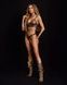Комплект Obsessive Soranna top & crotchless thong 2XL/3XL SX3625,9 - інтернет-магазин інтимних товарів Squitter
