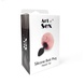 Силиконовая анальная пробка М Art of Sex - Silicone Bunny Tails Butt plug Pink, диаметр 3,5 см SO6693 фото 4