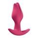 Анальна пробка Fun Factory BOOTIE FEM Raspberry, у вигляді бутона, діаметр 2,9 см, тонкий обмежувач SX3694,2 - інтернет-магазин інтимних товарів Squitter