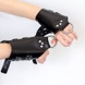 Манжеты для подвеса за руки Kinky Hand Cuffs For Suspension из натуральной кожи, цвет черный SO5183 фото 4